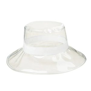 bob chapeau de pluie transparent