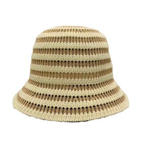 Bob Crochet Rayé élégant