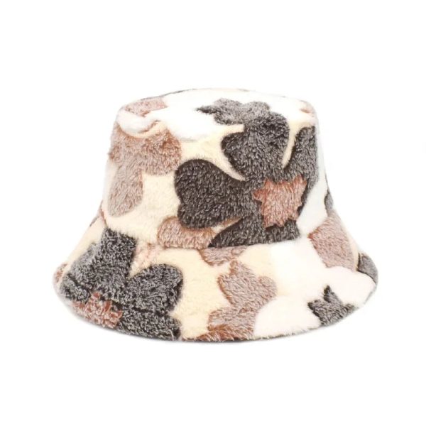 chapeau bob à motifs floraux
