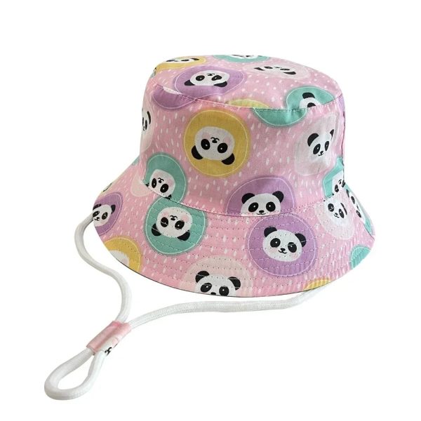 Bob Fille Panda Rose mignon