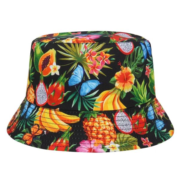 accessoire bob fleuri tropical