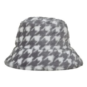 bob pied de poule gris