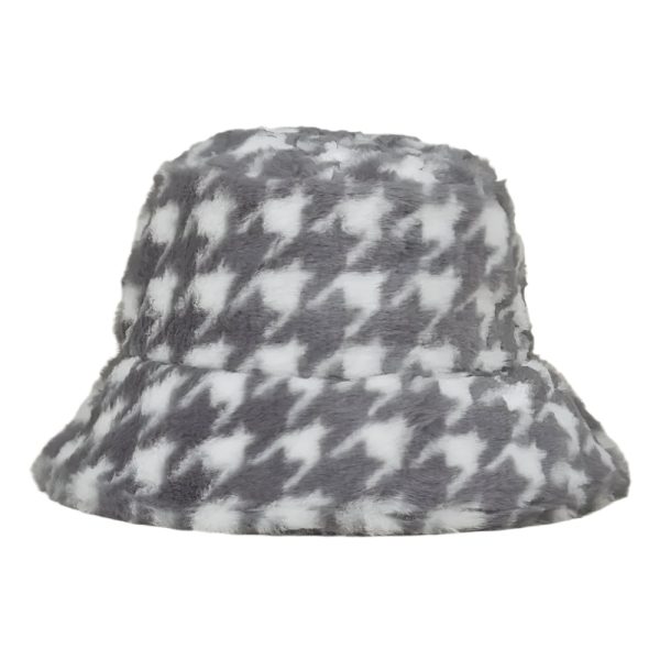 bob pied de poule gris
