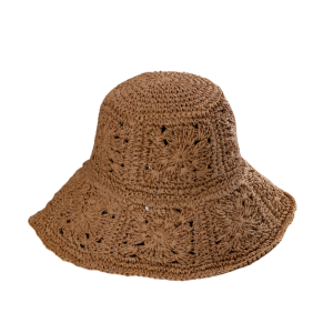 Bob en Paille Crochet élégant