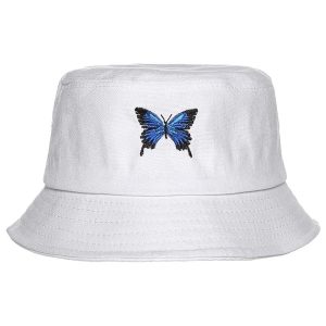 Bob Papillon bleu stylé
