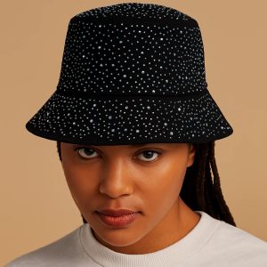 Chapeau à strass chic