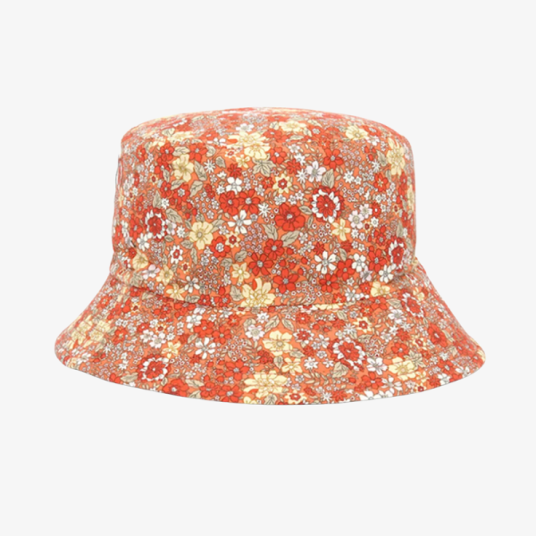 bob chapeau fleur réversible