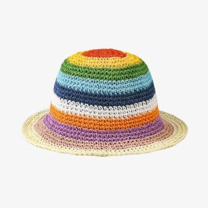 chapeau rainbow vibrant