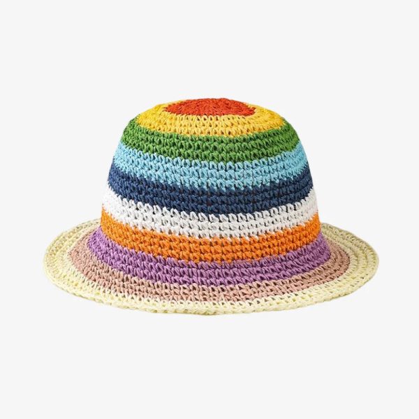 chapeau rainbow vibrant