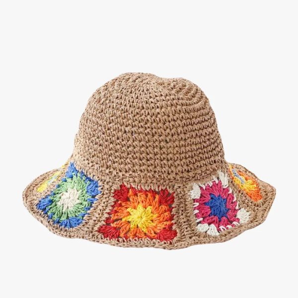 bob crochet fleuri