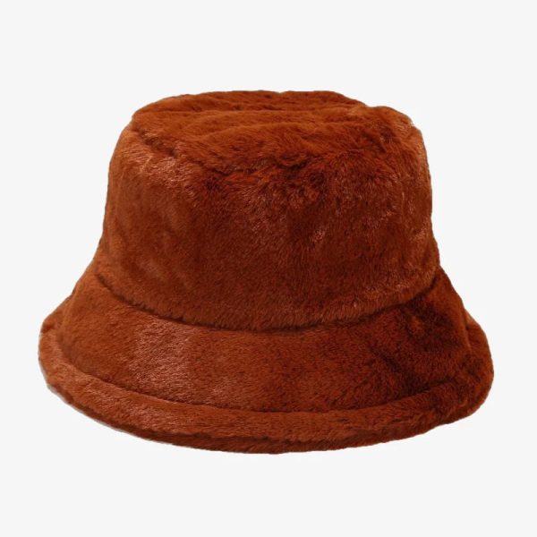 bob en fourrure marron