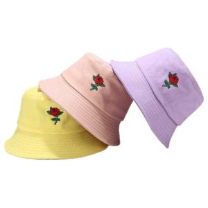 chapeau bob rose