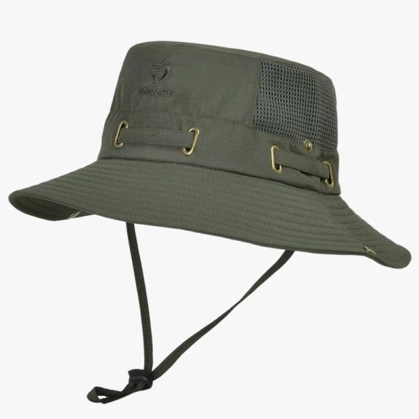 chapeau avec ficelle