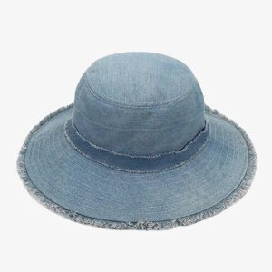 chapeau en jean tendance