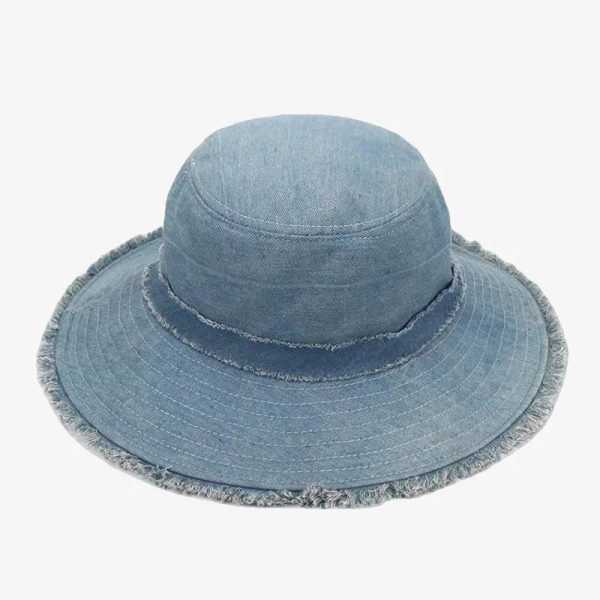 chapeau en jean tendance